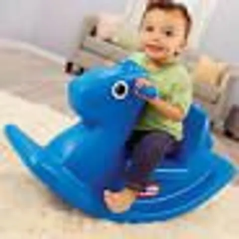 LITTLE TIKES ROCKING HORSE - BLUE