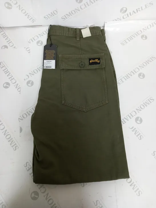 STAN RAY FAT PANT KHAKI TROUSERS SIZE 33R