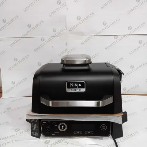 NINJA WOODFIRE ELECTRIC BBQ GRILL & SMOKER WITH AIR FRY FUNCTION OG701UKQ