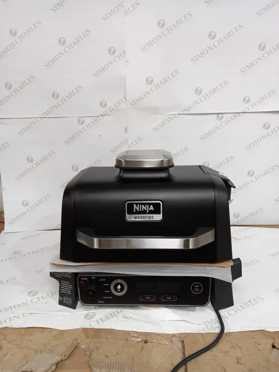 NINJA WOODFIRE ELECTRIC BBQ GRILL & SMOKER WITH AIR FRY FUNCTION OG701UKQ