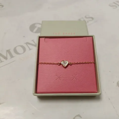 TED BAKER BRACELET WITH HEART DESIGN, IN PRESENTATION BOX