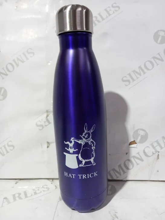 HAT TRICK WATER BOTTLE IN PURPLE