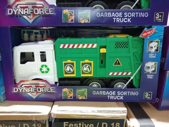 BOXED DYNAFORCE GARBAGE SORTING TRUCK