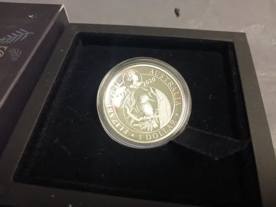 THE PERTH MINT 2020 KOOKABURRA 10Z HR COIN 30TH