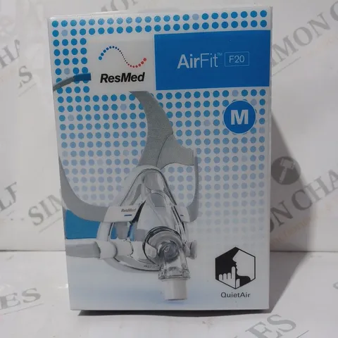 BOXED RESMED AIR FIT F20 MASK SIZE M