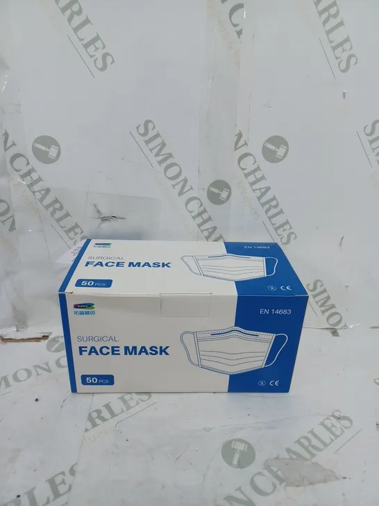 BOX OF 2000 SURGICAL FACE MASKS 