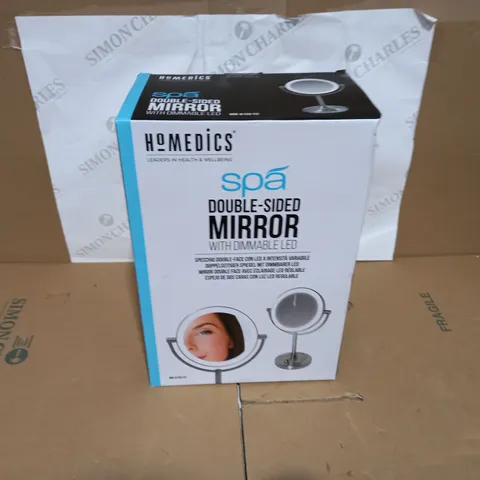 BOXED HOMEDICS SPA DOUBLE SIDED MIRROR MIR-8150-EU