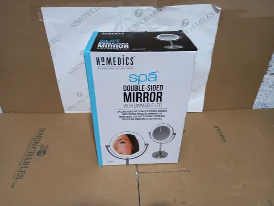 BOXED HOMEDICS SPA DOUBLE SIDED MIRROR MIR-8150-EU