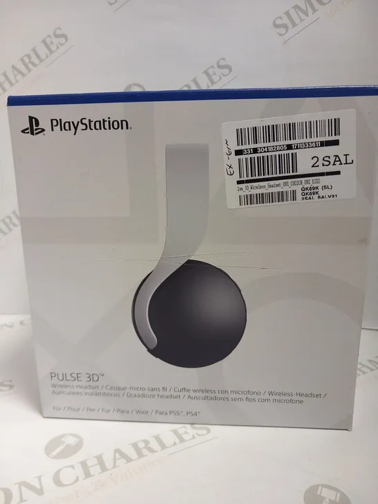 BOXED PLAYSTATION PULSE 3D WIRELESS HEADSET