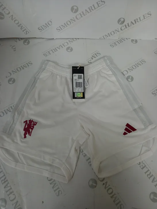 ADIDAS MANCHESTER UNITED 2023-2024 SHORTS - 9-10 YEAR OLDS 