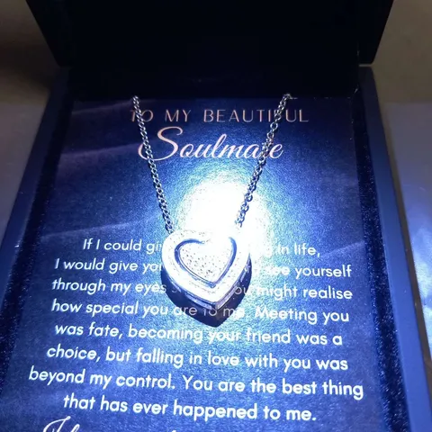 BOXED JWL TO MY BEAUTIFUL SOULMATE NECKLACE