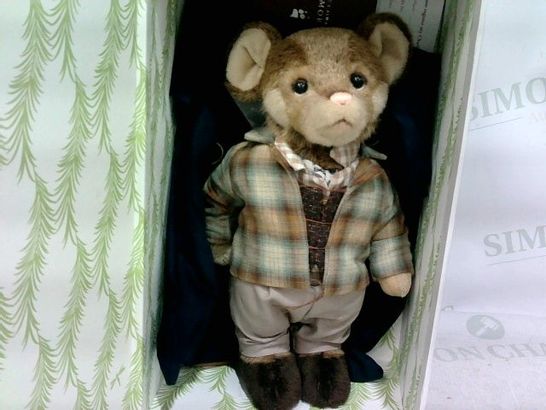 CHARLIE BEARS ISABELLE LEE WIND IN THE WILLOWS RATTY 11.5" PLUSH BEAR