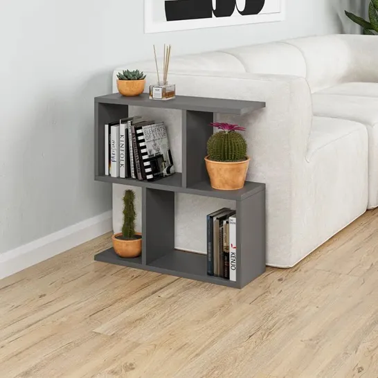 BOXED BARBARA SIDE TABLE - RETRO GREY (1 BOX)