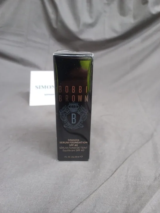 SEALED BOBBI BROWN INTENSIVE SERUM FOUNDATION SPF 40 SHADE WARM BEIGE 30ML