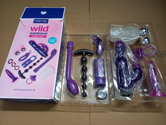 BOXED LOVEHONEY WILD WEEKEND COUPLES TOY KIT