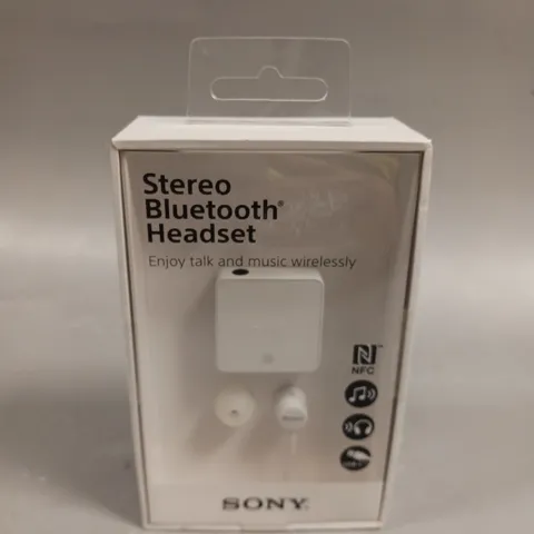 BOXED SONY STEREO BLUETOOTH HEADSET 