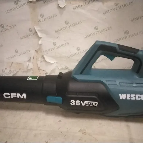 BOXED WESCO WS8512 CORDLESS BLOWER