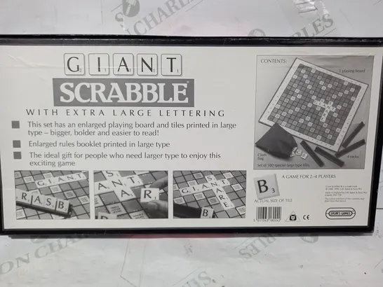 SPEAR'S GAMES GIANT SCRABBLE