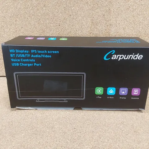 BOXED CARPURIDE CARPLAY HD DISPLAY IPS TOUCH SCREEN VIDEO/AUDIO