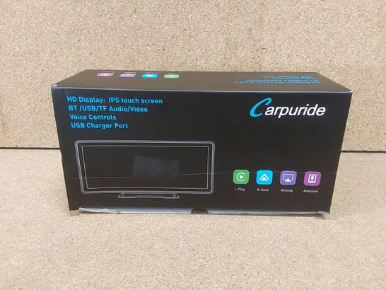 BOXED CARPURIDE CARPLAY HD DISPLAY IPS TOUCH SCREEN VIDEO/AUDIO