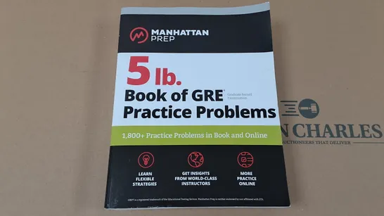 MANHATTAN PREP35LB BOOK OF GRE PRACTICE PROBLEMS 