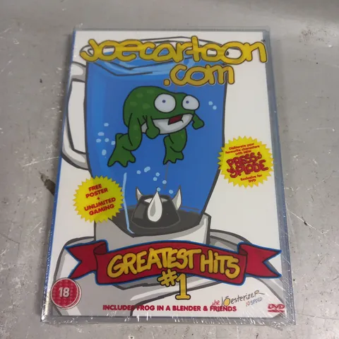 SEALED JOECARTOON.COM GREATEST HITS #1 DVD