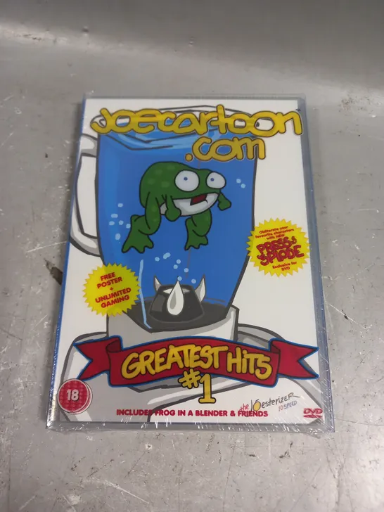 SEALED JOECARTOON.COM GREATEST HITS #1 DVD