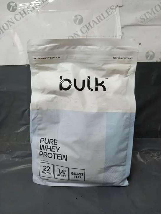 SEALED BULK PURE WHEY PROTEIN IN VANILLA 1KG