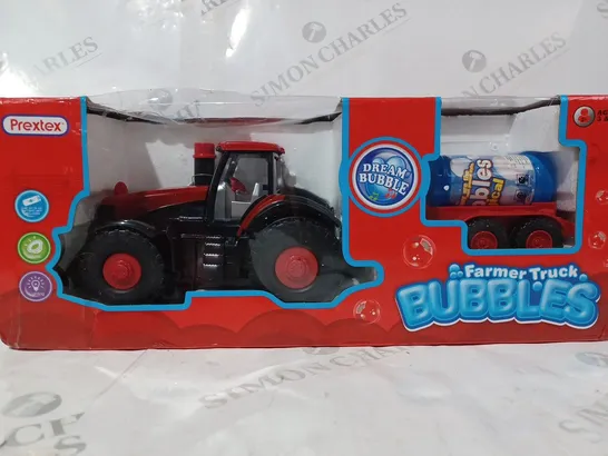 BOXED PREXTEX DREAM BUBBLE - FAMER TRUCK BUBBLES