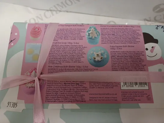 BOX OF BOMB COSMETIC CRUELTY FREE BATH BOMBS