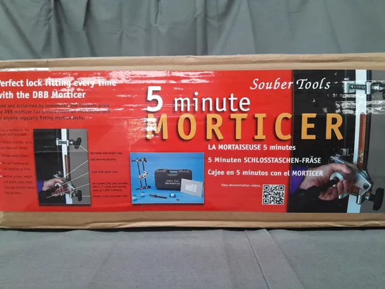 BOXED SOUBER TOOLS 5 MINUTE MORTICER