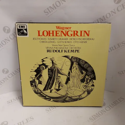 WAGNER LOHENGRIN KEMPE SLS5071 5 VINYL SET