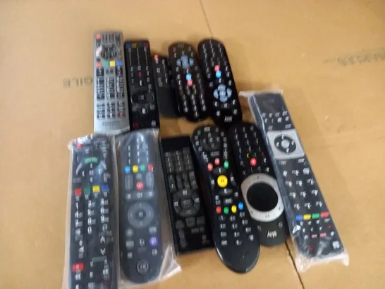 LOT OF 11 ASSORTED REMOTE CONTROLS