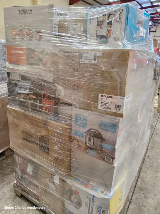 PALLET OF APPROXIMATELY 43 UNPROCESSED RAW RETURN HOUSEHOLD AND ELECTRICAL GOODS TO INCLUDE;
