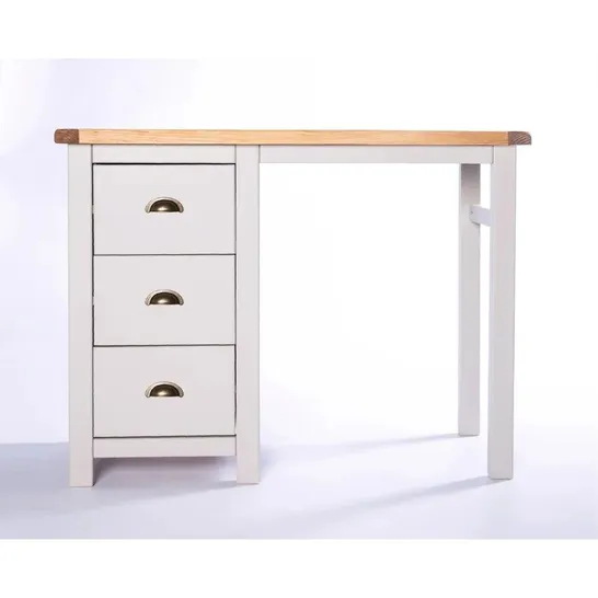 BOXED XANDRA WRITING DESK IN GREY