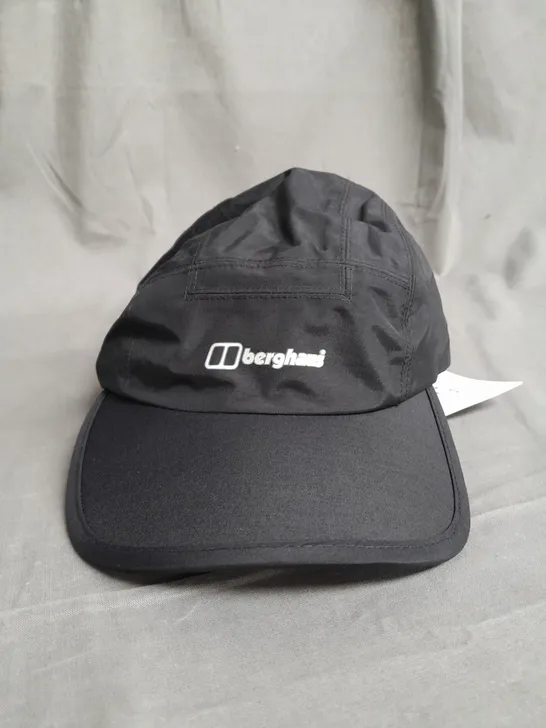 BERGHAUS BLACK INFLECTION WATERPROOF CAP 