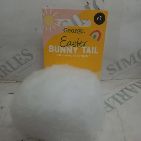 BOX OF GEORGE 6 CLIP ON EASTER BUNNY TAILS