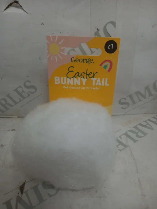 BOX OF GEORGE 6 CLIP ON EASTER BUNNY TAILS