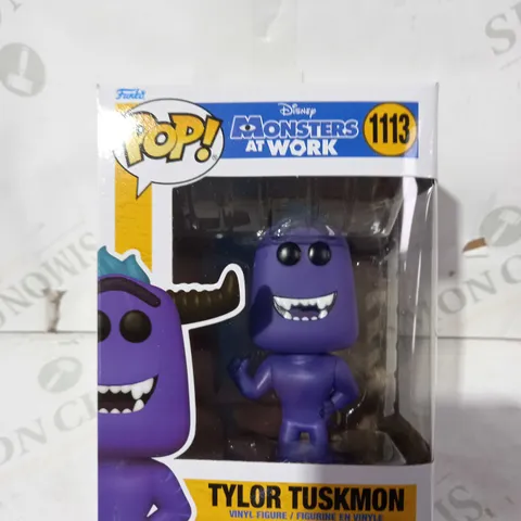 FUNKO POP DISNEY MONSTERS AT WORK 1113 TYLOR TUSKMON VINYL FIGURE