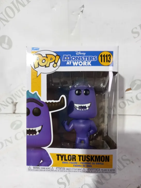 FUNKO POP DISNEY MONSTERS AT WORK 1113 TYLOR TUSKMON VINYL FIGURE