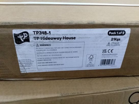 TP TP348-1 HIDEAWAY HOUSE (BOX 1 OF 2 ONLY) (1 BOX ONLY)
