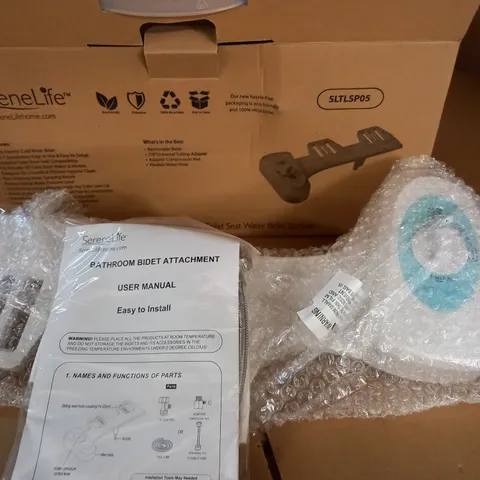 BOXED SERENE LIFE BATHROOM BIDET ATTACHMENT - SLTLSP05