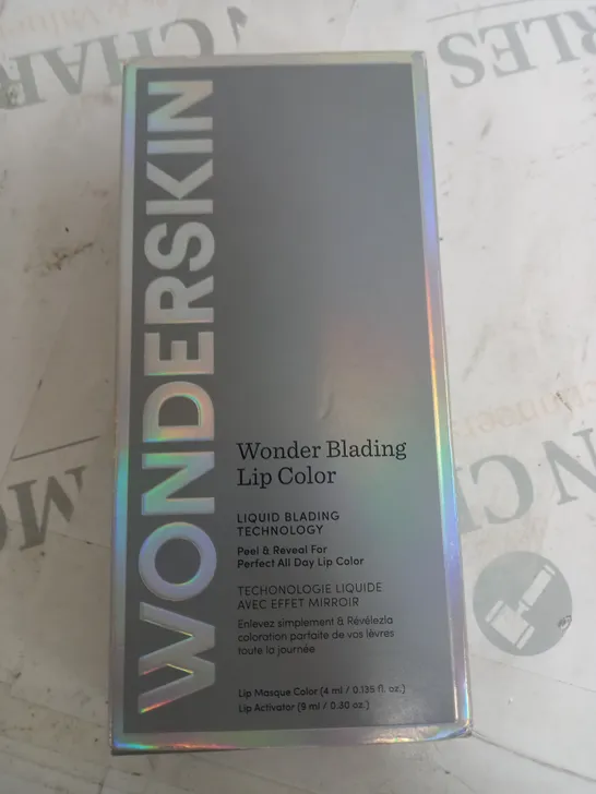 WONDERSKIN WONDER BLADING PEEL AND REVEAL LIP STAIN KIT