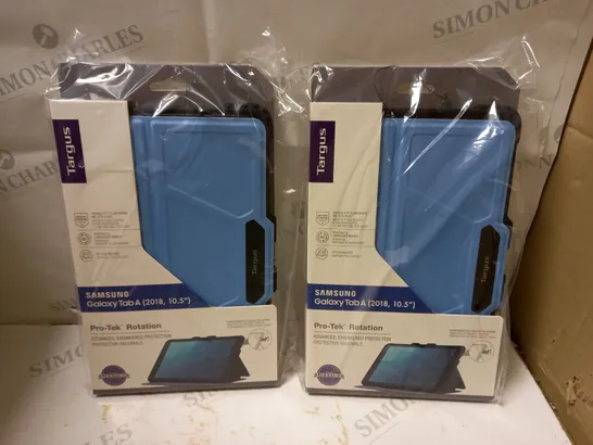 BOX OF APPROX 5 TARGUS SAMSUNG GALAXY TAB A TABLET PROTECTIVE CASES