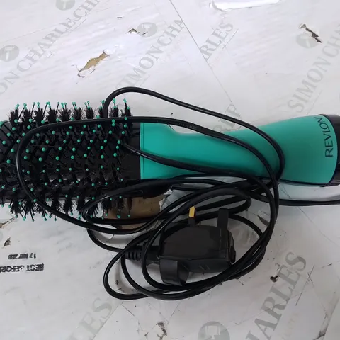 UNBOXED REVLON SALON HAIR DRYER AND VOLUMISER - TEAL