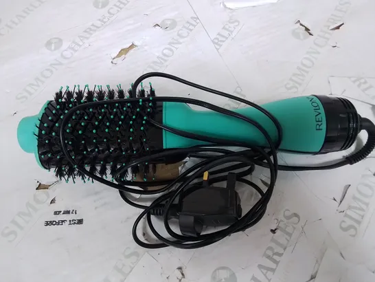 UNBOXED REVLON SALON HAIR DRYER AND VOLUMISER - TEAL RRP £49.99