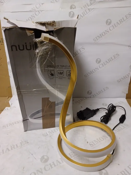 NUÜR SPIRAL TABLE LAMP 