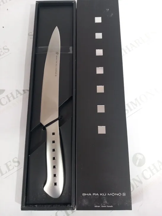 BRAND NEW BOXED SHA RA KU MONO MOLYBDENUM VANADIUM STEEL 18-8 STAINESS STEEL FJ-16 21CM FLEXIBLE SLICER