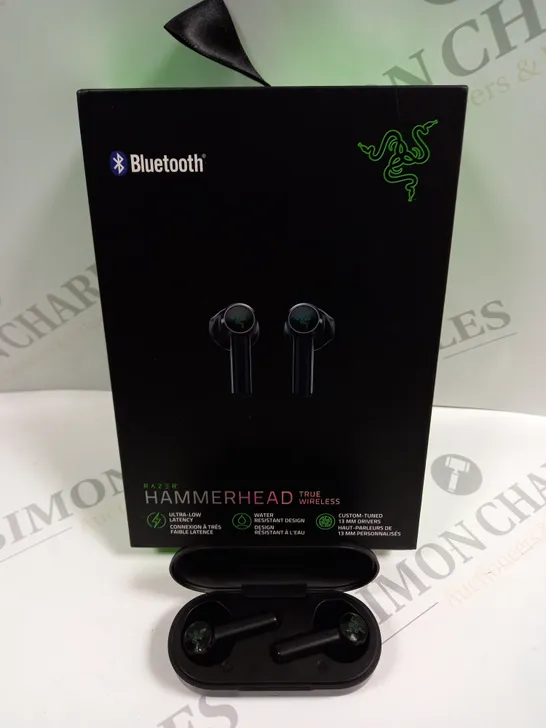 BOXED RAZER HAMMERHEAD TRUE WIRELESS EARPHONES	