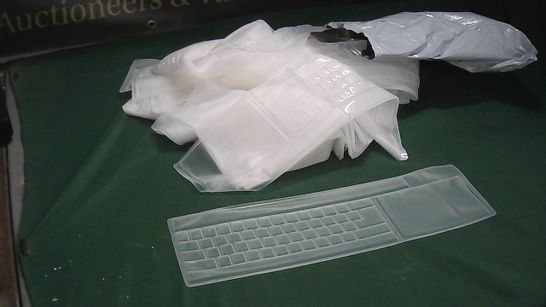 LARGE AMOUNT OF SILICONE KEYBOARD COVERS